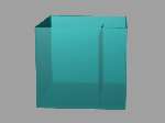 Vue 3D de la décantation